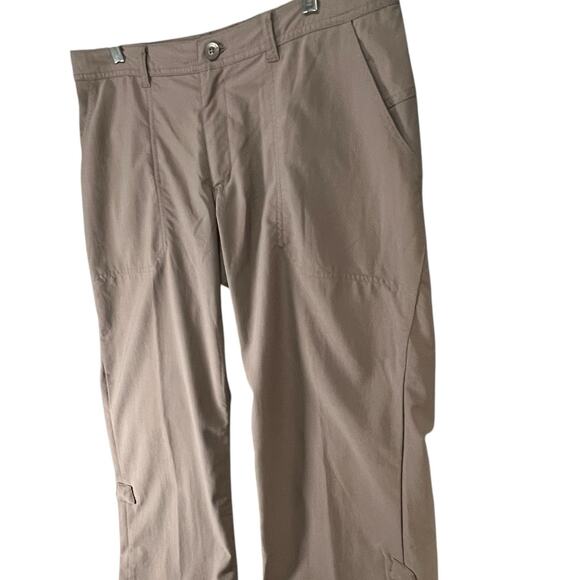 Patagonia Inter Continental Pants 10 Brown Convertible Roll Up Hiking Gorpcore - Picture 3 of 15